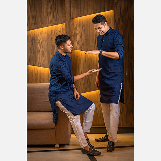 Panjabi (Royal Blue)